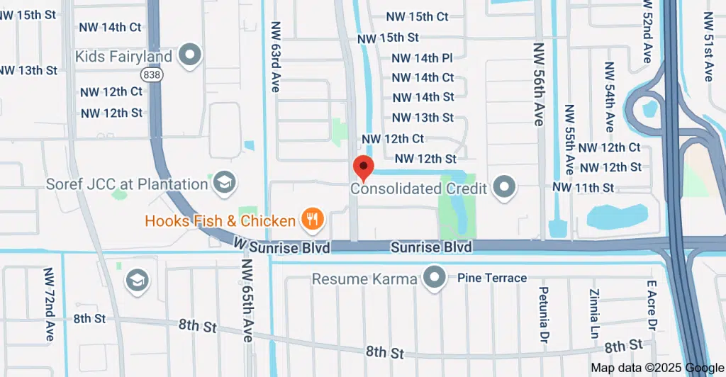 Exterior of South Florida Detox Center in Sunrise, Florida, offering outpatient medical detox and addiction recovery services.