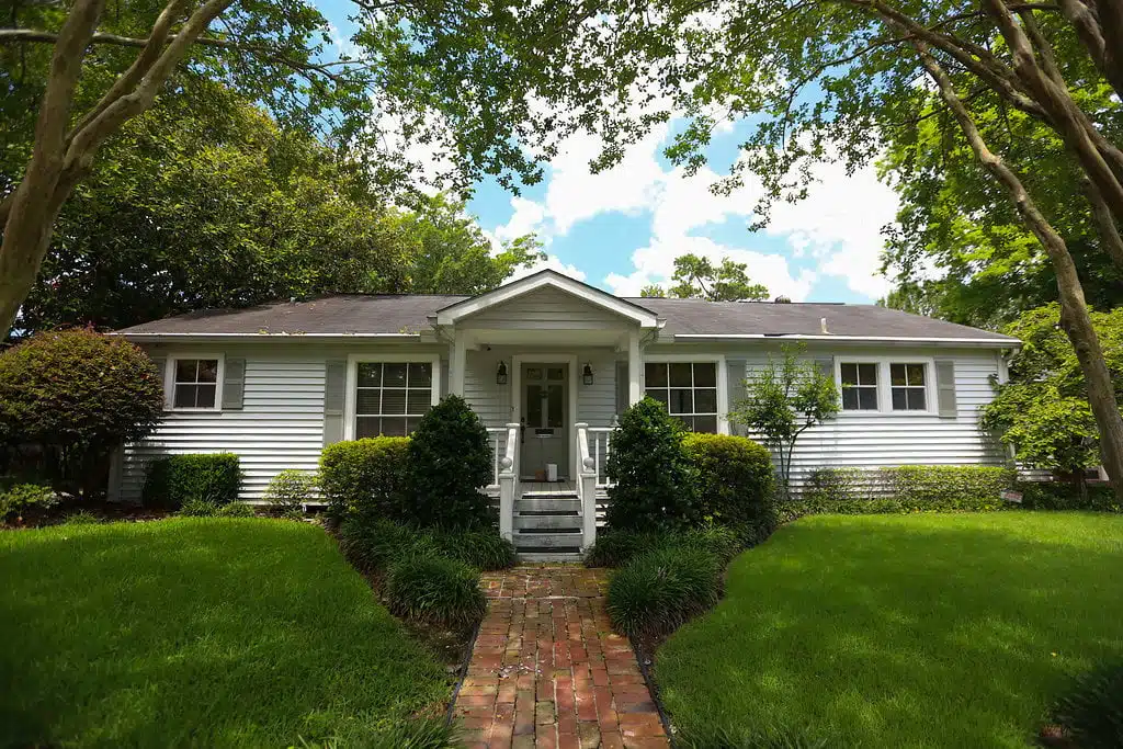 Entrance of St. Christopher’s Addiction Wellness Center in Baton Rouge, Louisiana