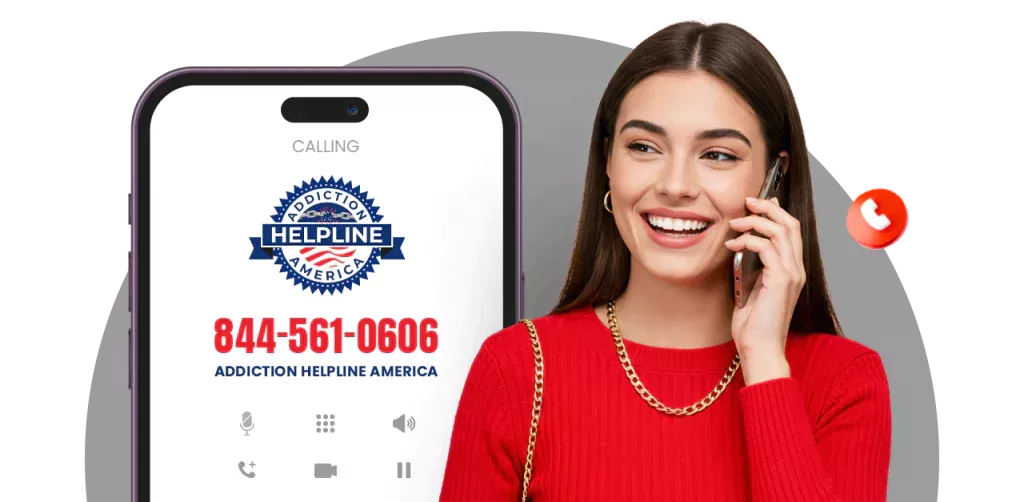 An image of a hotline number on a phone, symbolizing substance abuse support in Michigan.
