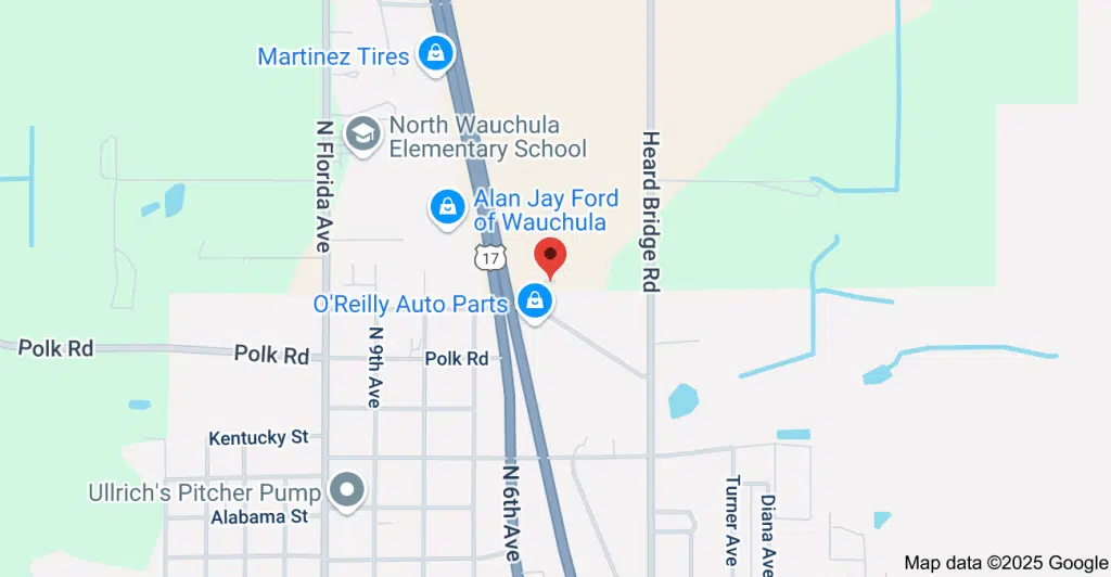 Tri-County Human Services Outpatient Clinic building in Wauchula, Florida