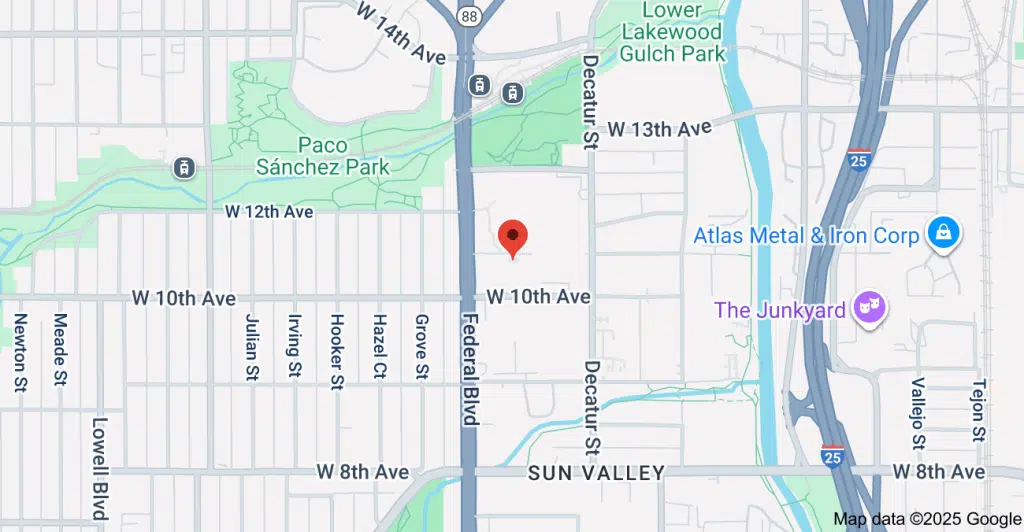 Building view of Denver County Family Crisis Center in Denver, Colorado