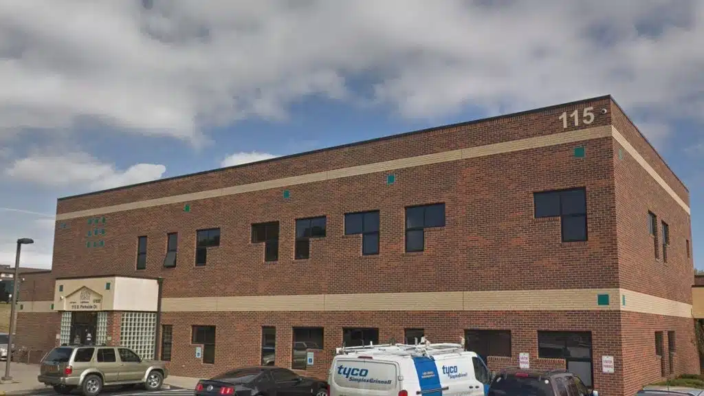 Entrance of Diversus Health Lighthouse Walk-In Crisis Center in Colorado Springs Colorado