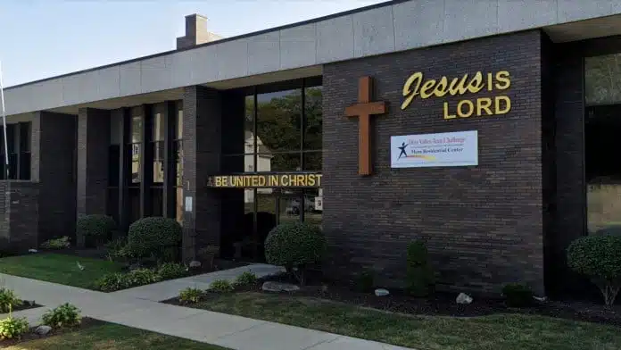 Entrance of Adult & Teen Challenge Ohio Valley in Youngstown, Ohio 44505