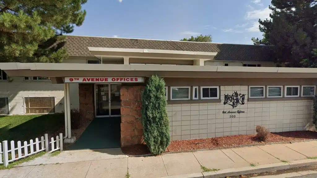 Entrance of Alcohol Behavior Information center in Longmont, Colorado
