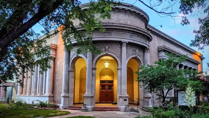 Entrance to Althea Center for Engaged Spirituality in Denver, Colorado
