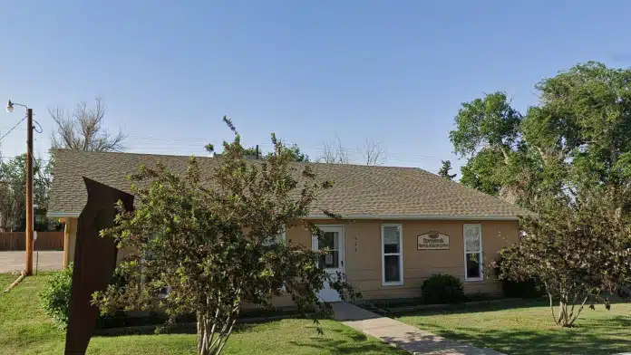 Entrance of Centennial Mental Health Center in Limon, Colorado
