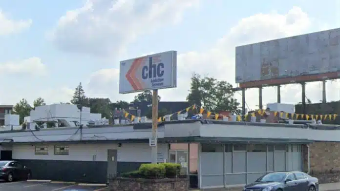 Front entrance of CHC Addiction Services facility in Akron Ohio 44305