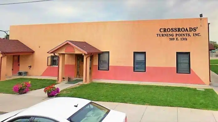 Entrance to Crossroads Turning Points facility on East 13th Street in Pueblo, Colorado 81001
