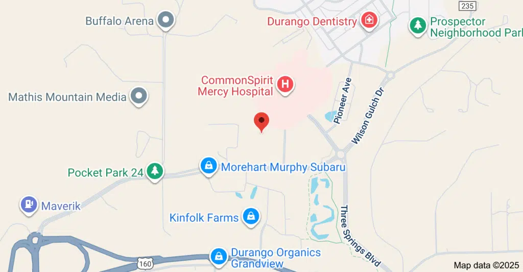 Entrance of Detox of La Plata County in Durango, Colorado, providing professional addiction detox and recovery services.