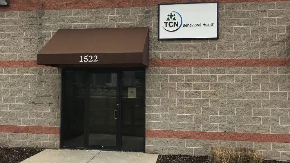 Front view of TCN Urbana in Urbana, Ohio, showing the building exterior and main entrance.