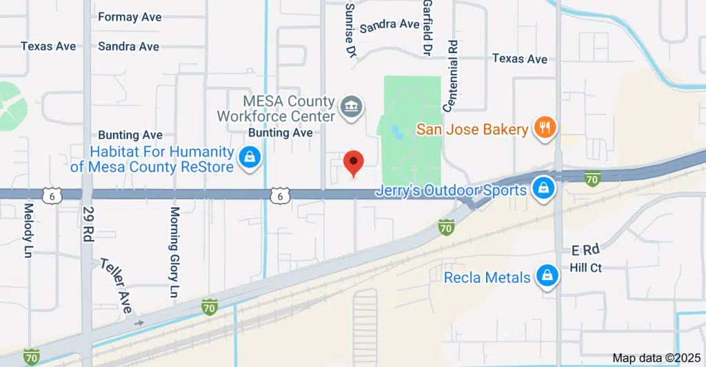 Entrance of Foundations 4 Life in Grand Junction, Colorado