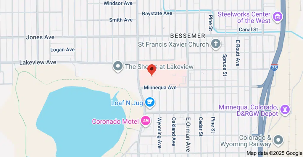 Front entrance of Haven Behavioral Hospital in Pueblo, Colorado