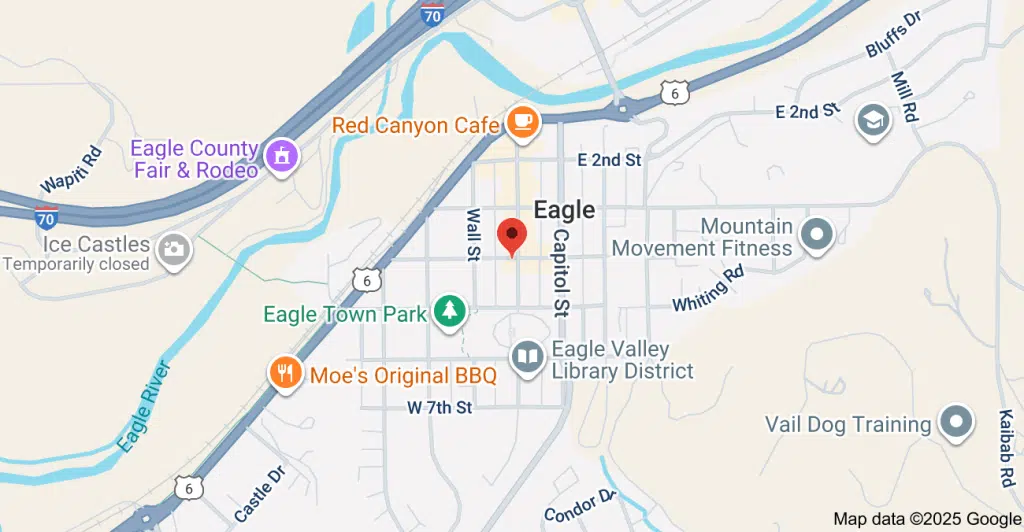 Entrance of Healing and Recovery Intensive Program in Eagle, Colorado