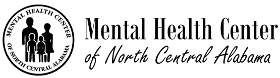 Exterior entrance of the Albany Clinic at Mental Health Center in Decatur, Alabama