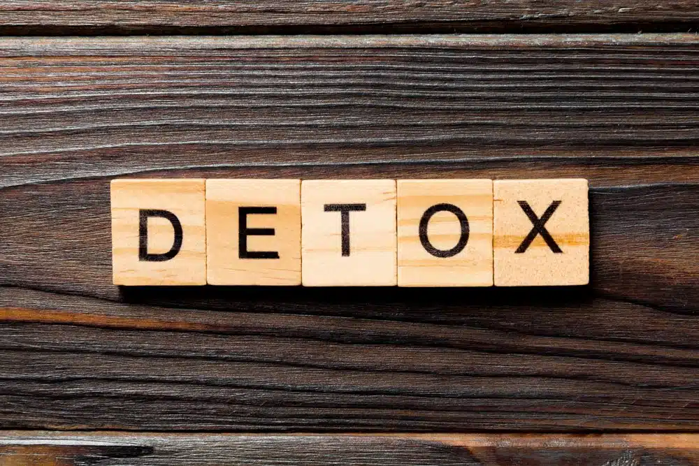 Illustration representing the stages of drug and alcohol detox during addiction recovery