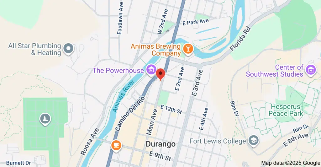 Exterior view of Preferred Counseling Services in Durango, Colorado providing counseling and addiction recovery support.