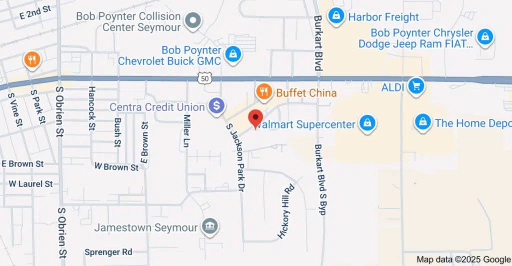 Exterior view of Centerstone Hillcrest House in Seymour, Indiana