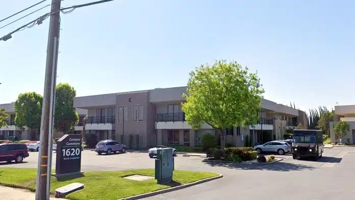 Entrance to Aspiranet Modesto facility in Modesto, California 95358