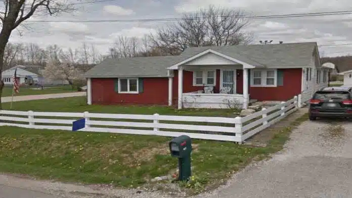 Entrance of Hamilton Center in Spencer, Indiana