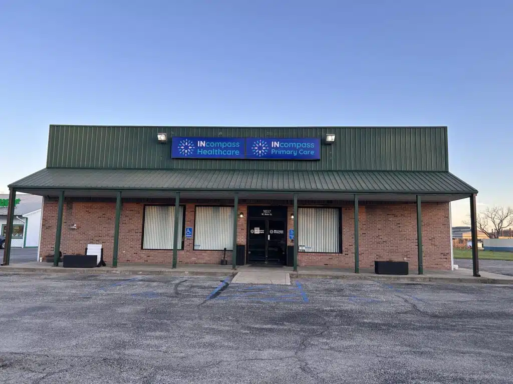Entrance of Incompass Healthcare in Vevay, Indiana 47043
