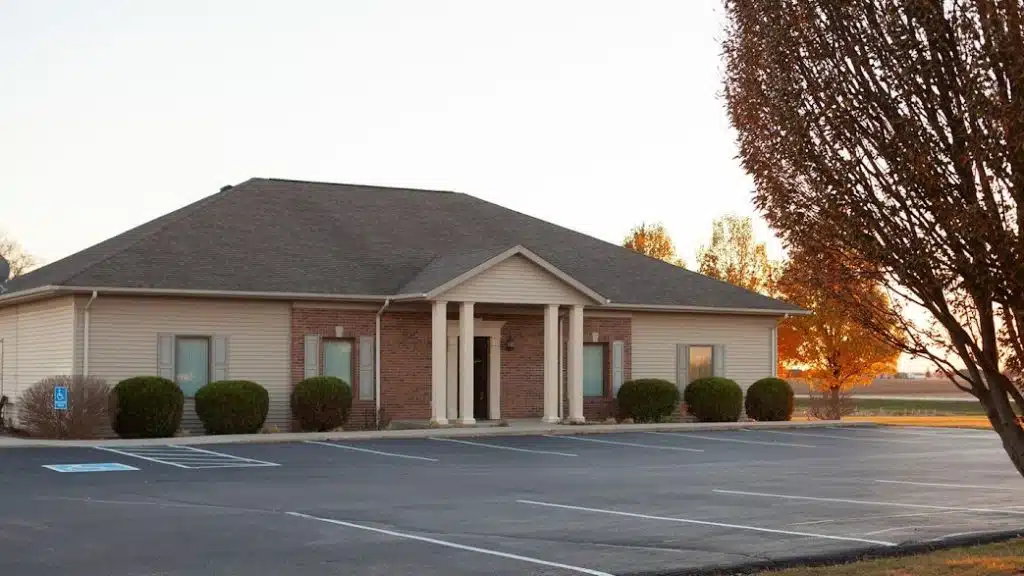Entrance of Wabash Friends Counseling Center in Wabash, Indiana