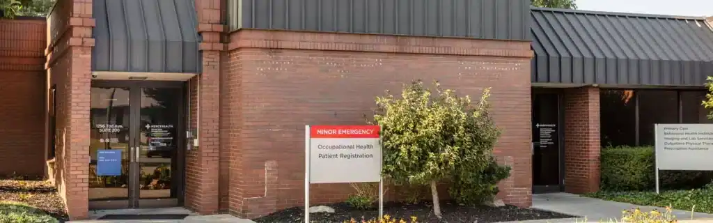 Mercy Health Behavioral Health Institute in Warren, Ohio, providing mental health treatment and addiction recovery services