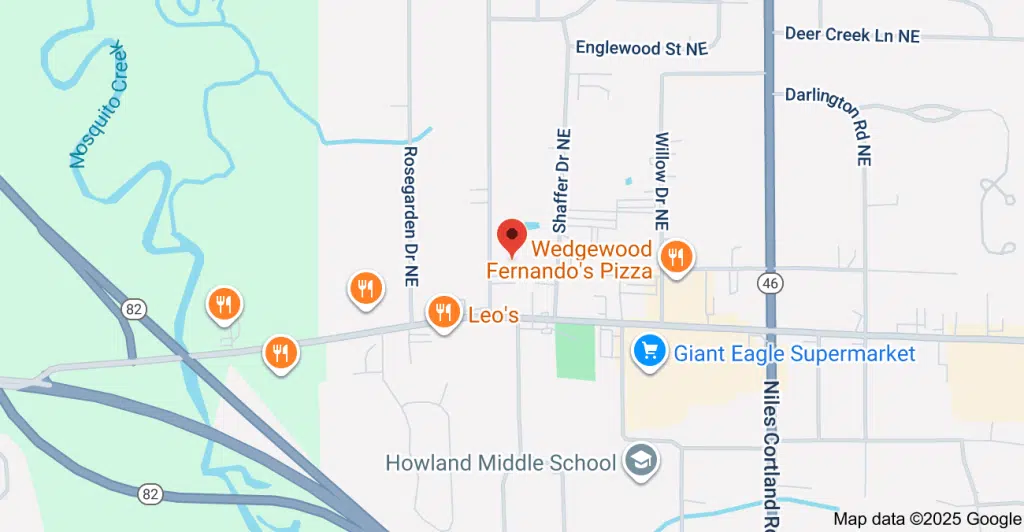 Neil Kennedy Recovery Centers Howland facility in Warren, Ohio, providing comprehensive addiction treatment and recovery programs