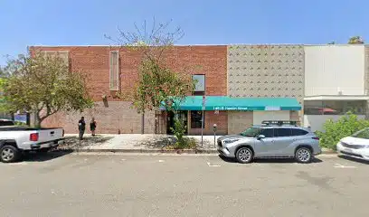 Exterior of San Fernando Valley Community Mental Health Center Independent Living facility in Van Nuys, California