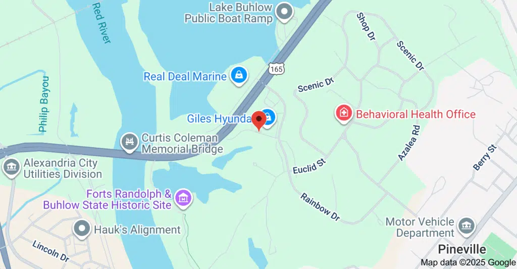 Exterior view of Alexandria Pineville facility in Pineville, Louisiana, providing mental health and addiction treatment services