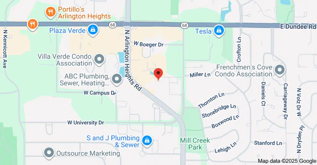 Exterior view of Brooktree Arlington IL LLC in Arlington, Illinois, providing addiction and mental health treatment services