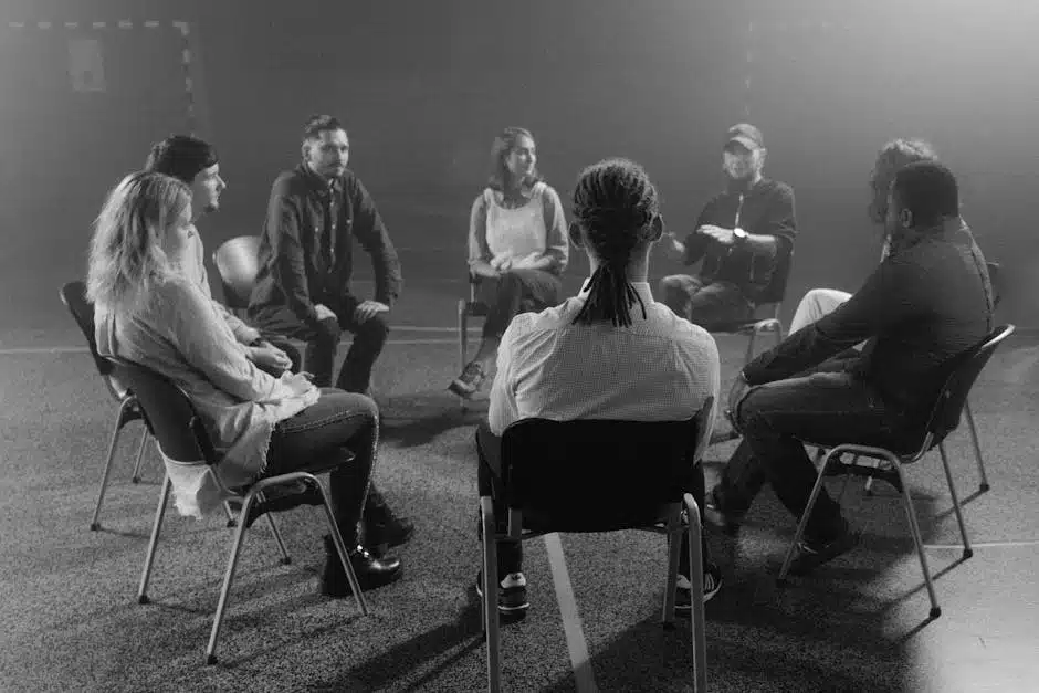 Diverse group therapy session - Inpatient Drug Rehab Centers