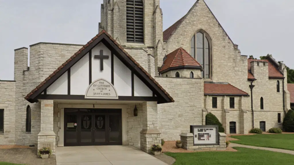 Front entrance of Lutheran Family Counseling in Shawano, Wisconsin, providing mental health and addiction support services