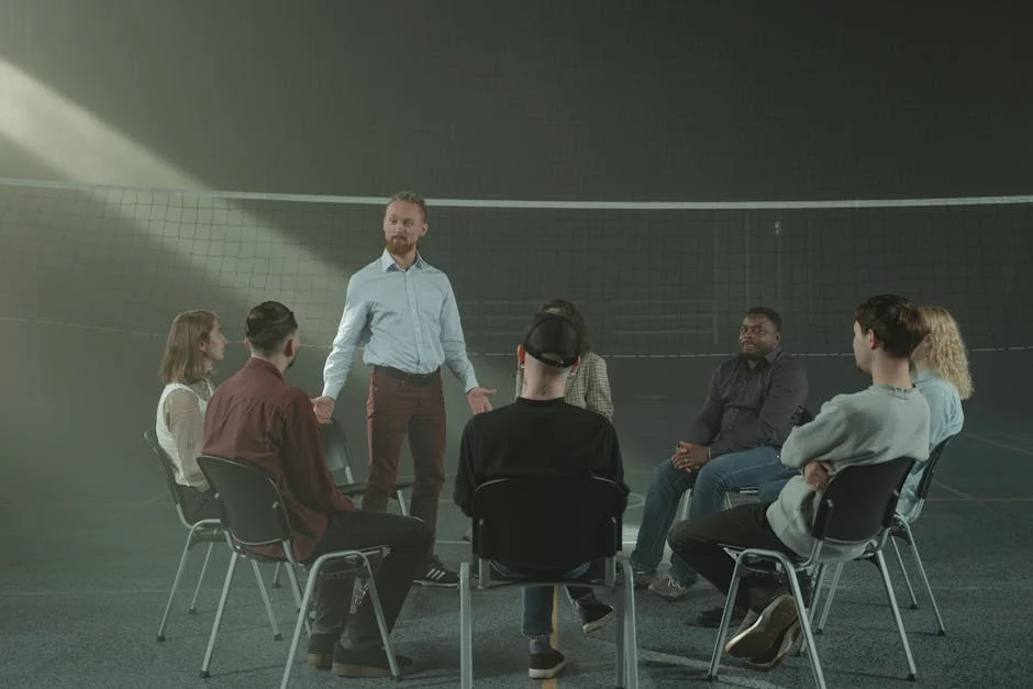 group therapy session - Meth Addiction Treatment