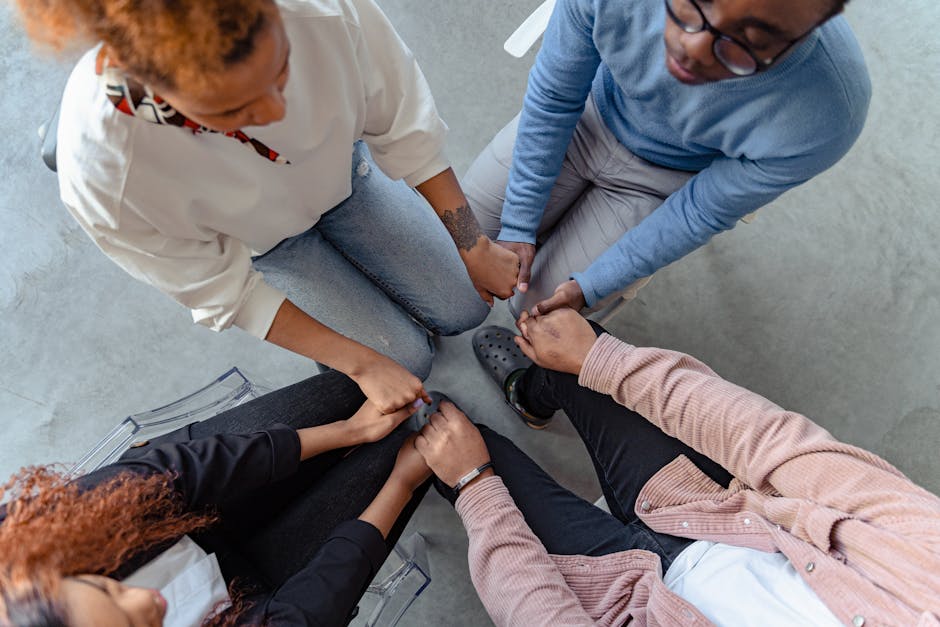 image of individuals in a group therapy setting - Marijuana Treatment