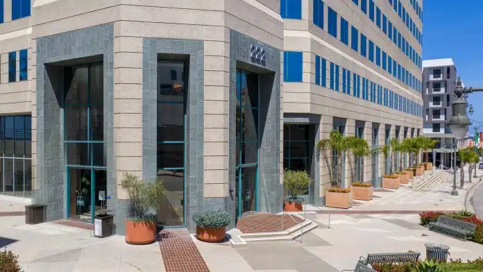 Front entrance of The Guidance Center in San Pedro, California, offering mental health counseling and family support services