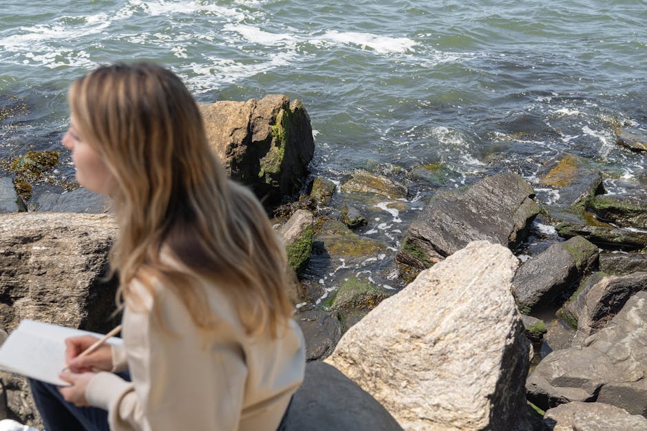 someone journaling in a peaceful setting - Post Rehab – Drug Rehab Aftercare