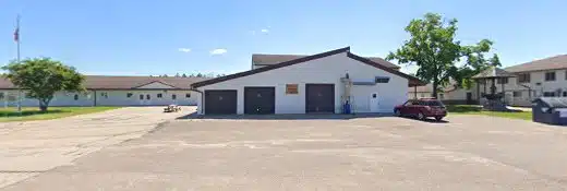 Exterior view of LSS Lutheran Social Services Homme Youth and Family Programs in Wittenberg, Wisconsin, providing youth counseling, family support, and behavioral health services.