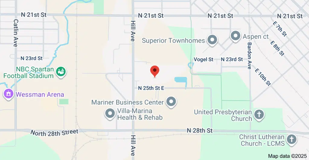 Lutheran Social Services building in Superior, Wisconsin, offering addiction recovery and behavioral health programs