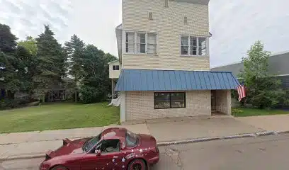 Front entrance of New Horizons North in Washburn, Wisconsin