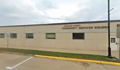Richland County Health and Human Services building in Richland Center, Wisconsin, providing addiction and mental health services