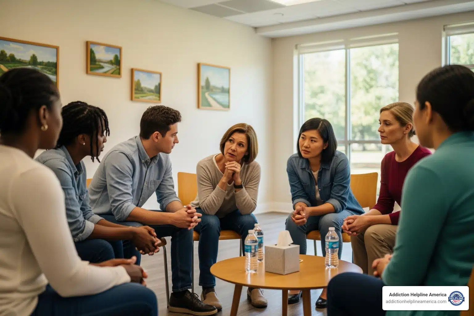 support group meeting - Alcohol Detox