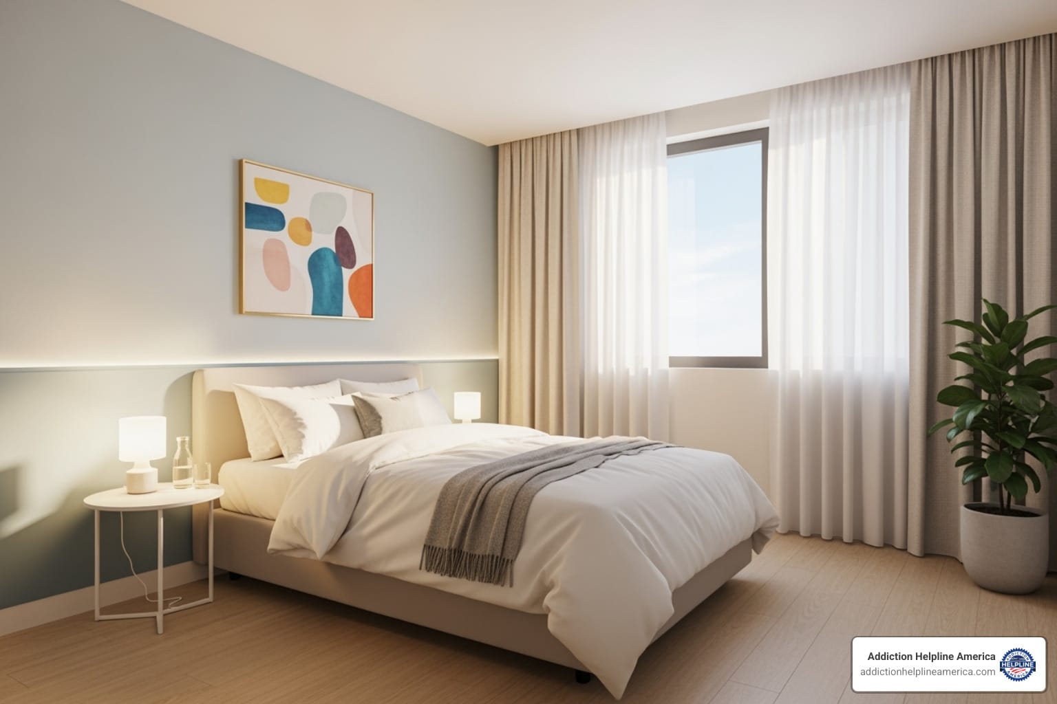 Image of a calm, professional detox environment - Xanax Addiction Treatment