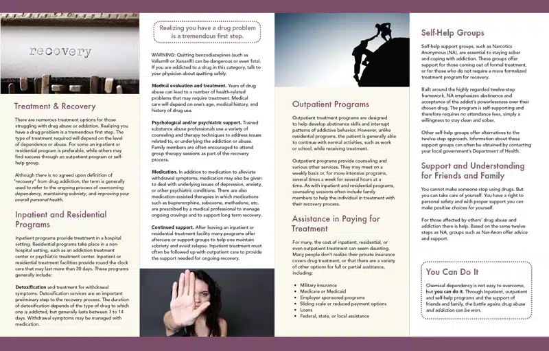 Person looking at a brochure or talking to a counselor - addiction treatment center in southern california Person looking at a brochure or talking to a counselor - addiction treatment center in southern california