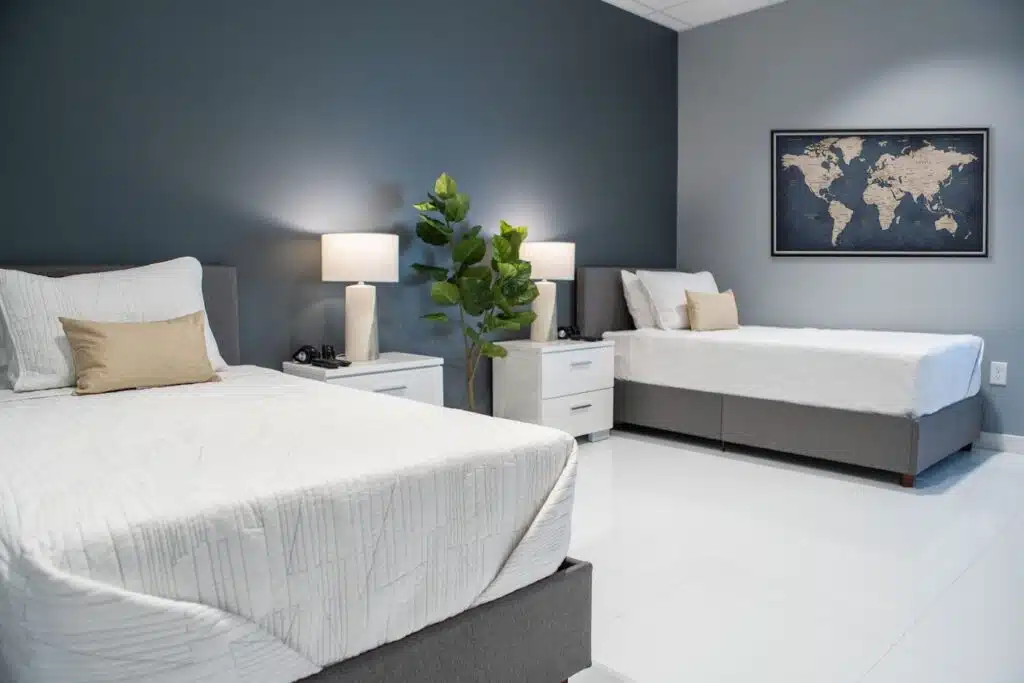 Comfortable private room in a detox facility - detox treatment centers in georgia Comfortable private room in a detox facility - detox treatment centers in georgia