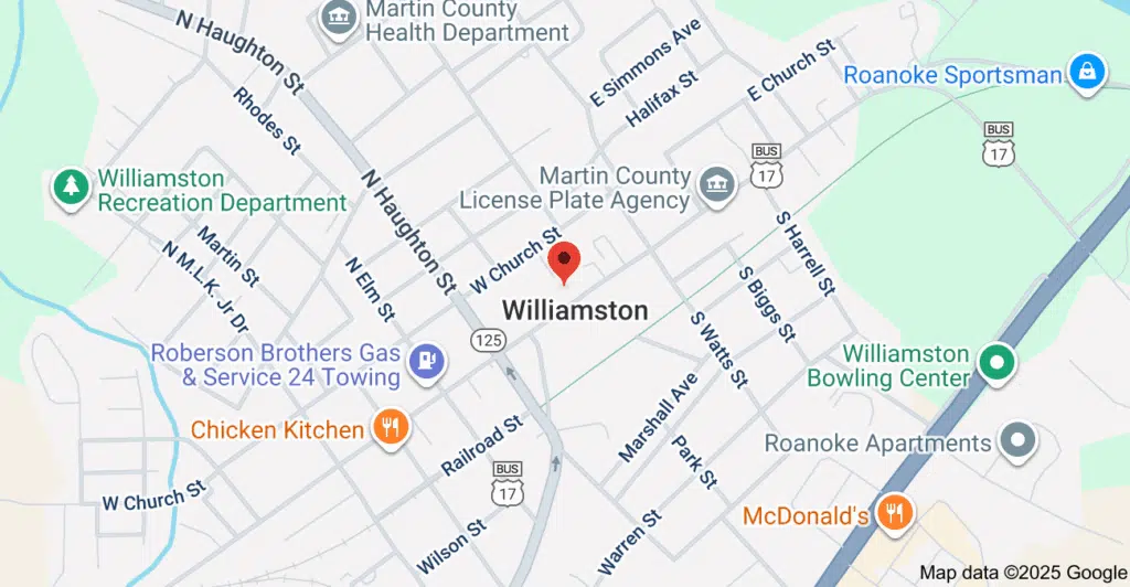 Front view of Dream Provider Care Services in Williamston, North Carolina, offering mental health and behavioral support