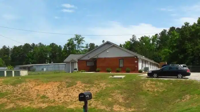 Front entrance of Cornerstone Treatment Facility in Wadesboro, North Carolina, offering addiction and mental health treatment services