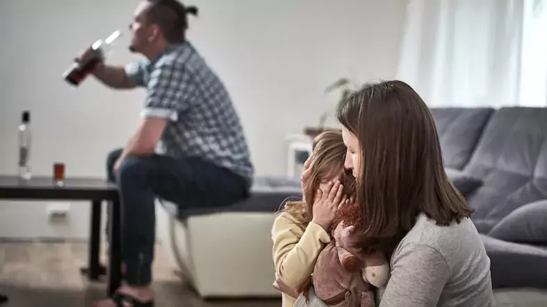 Healthy person contrasted with person struggling with addiction - What is addiction?