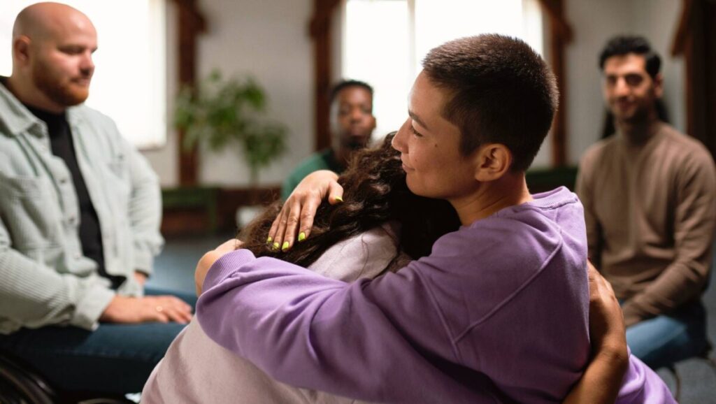 person looking out at a hopeful horizon - christian rehab centers