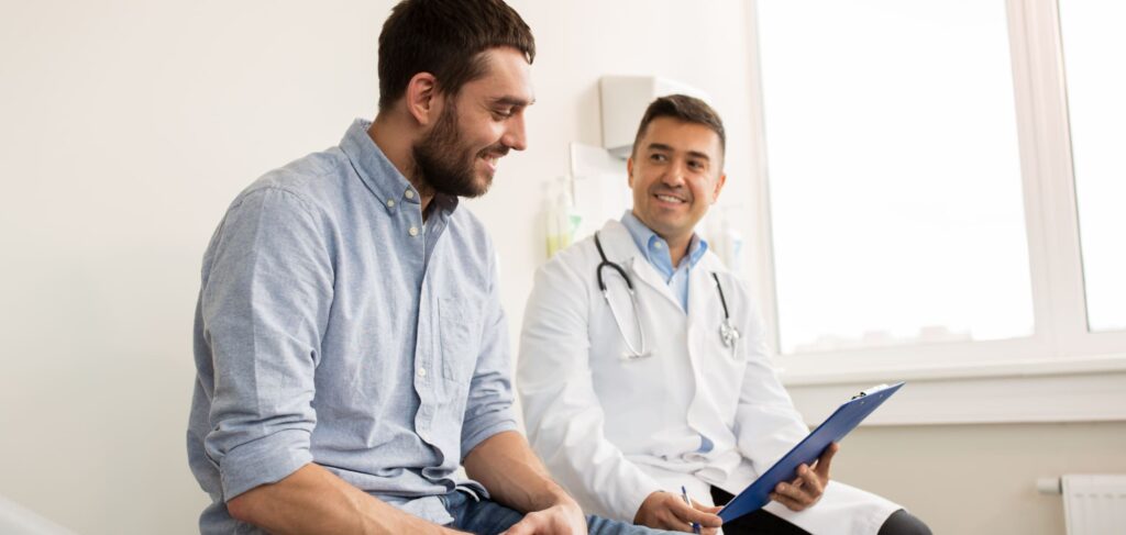 medical professional monitoring patient - alcohol withdrawal timeline