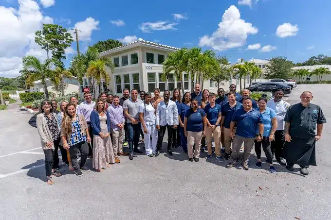 A person undergoing NAD+ IV therapy in a comfortable setting - The Haven Detox – Florida A person undergoing NAD+ IV therapy in a comfortable setting - The Haven Detox – Florida
